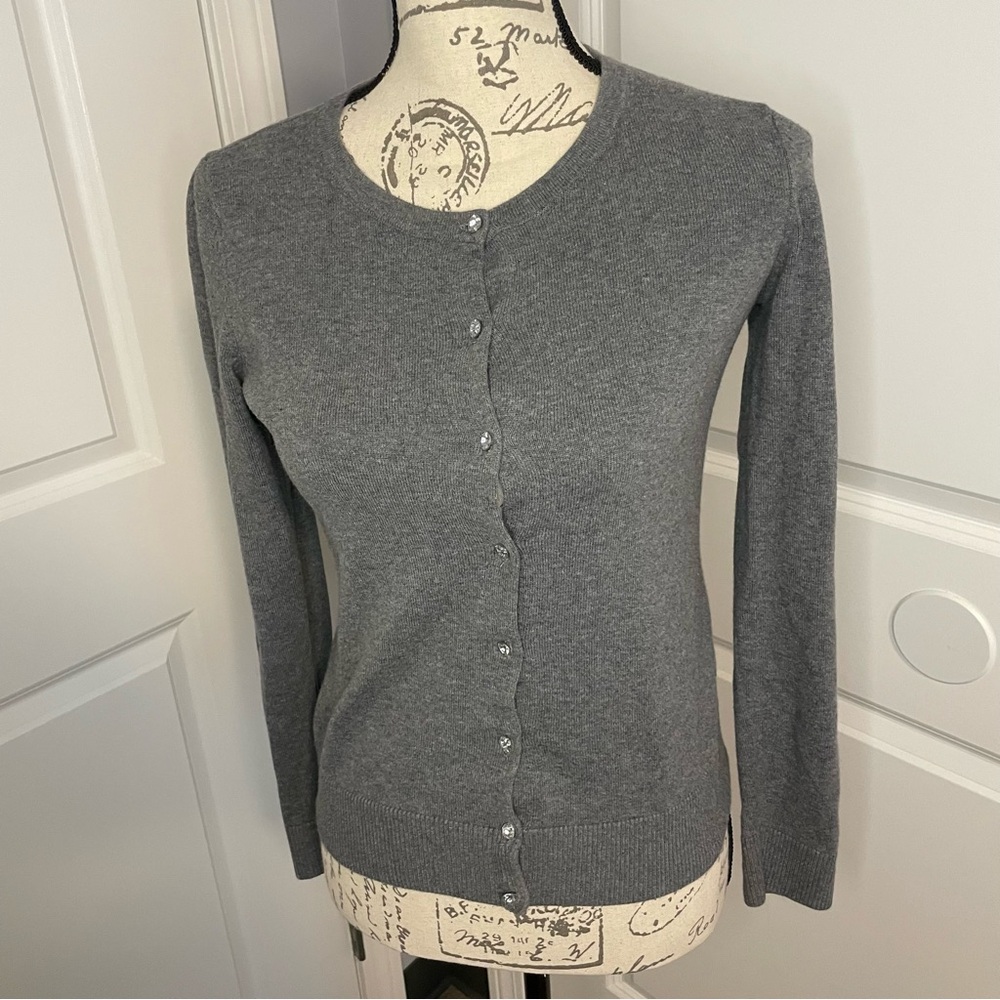 LOFT Heather Gray Sweater
